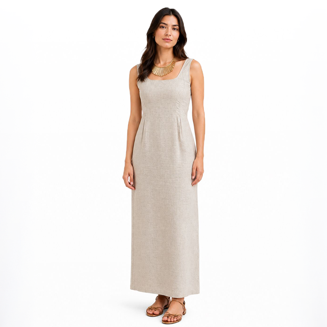 Horizonte | Vestido Bege — foto 4
